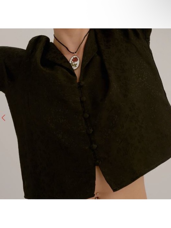 Lisa Says Gah Tops - LISA SAYS GAH Marni Collared Shirt